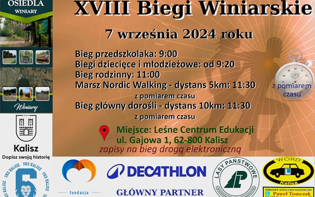 XVIII Biegi Winiarskie