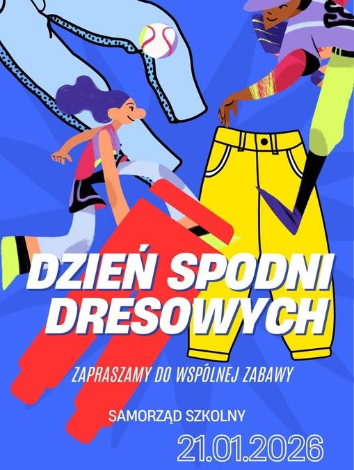 👖Międzynarodowy Dzień Spodni Dresowych👖