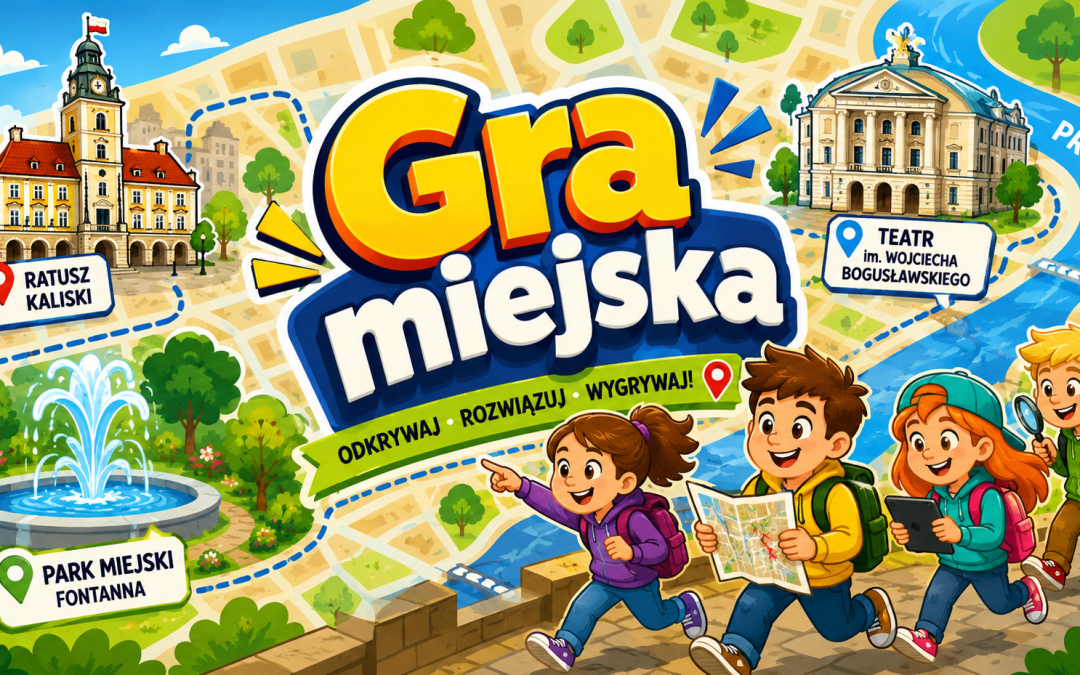 🌍 KALISKA GRA MIEJSKA – NASZA REPREZENTACJA W AKCJI! 🗺️🚶‍♀️